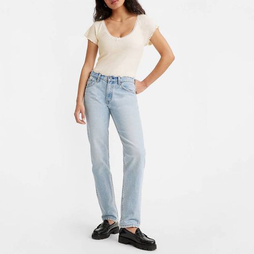 Pale Blue Straight Jeans - Levi's - Modalova