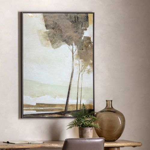 Three Trees 70x100cm Framed Canvas - Art Marketing by Gallery - Modalova