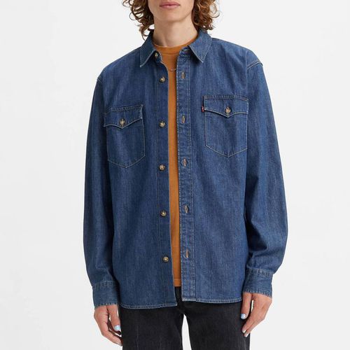 Blue Relaxed Western Denim Shirt - Levi's - Modalova