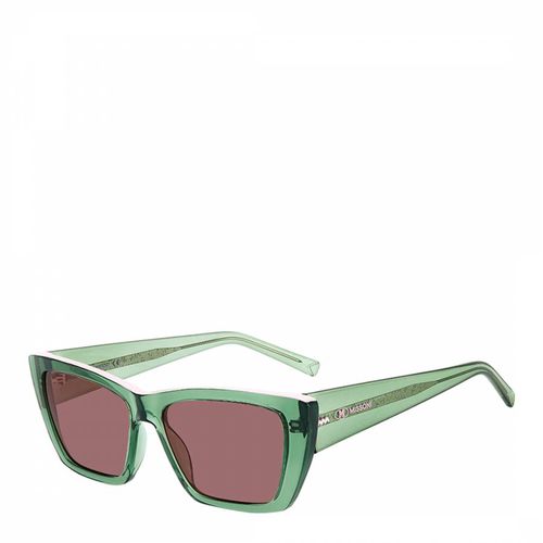 Green Cat Eye Sunglasses - Missoni - Modalova