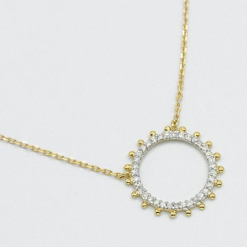 Gold Assia Necklace - MUSE - Modalova