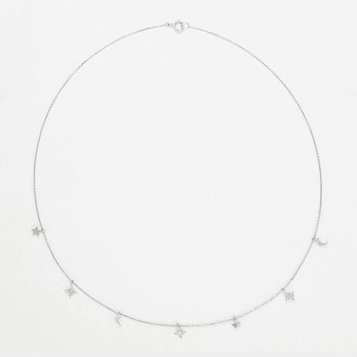 Silver Crystal Bracelet - MUSE - Modalova