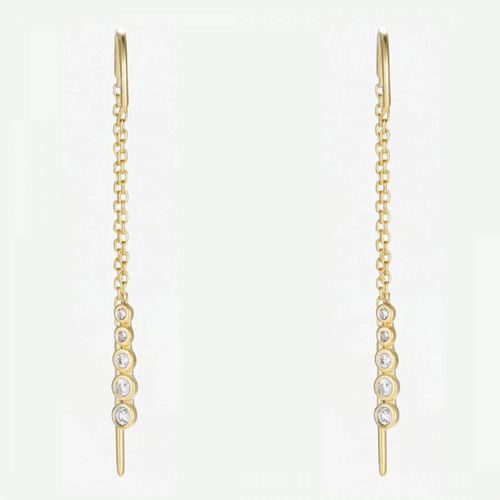 Gold Khonsu Earrings - MUSE - Modalova