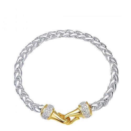 K Gold Two tone Hook Bracelet - Stephen Oliver - Modalova