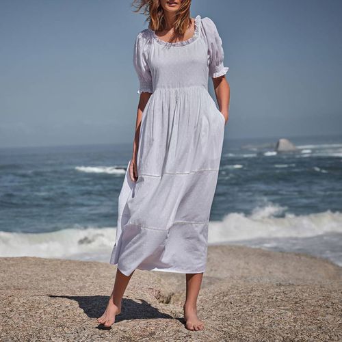 White Lily Midi Dress - Dilli Grey - Modalova