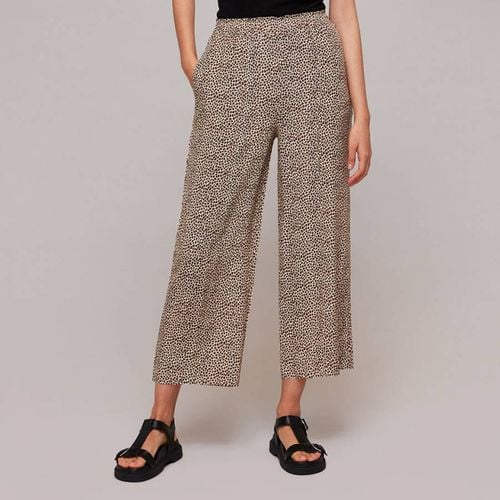 Leopard Print Trousers - WHISTLES - Modalova