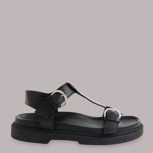 Porto Double Buckle Leather Sandals - WHISTLES - Modalova