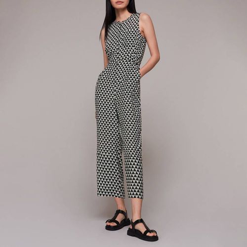 Triangle Checkerboard Jumpsuit - WHISTLES - Modalova