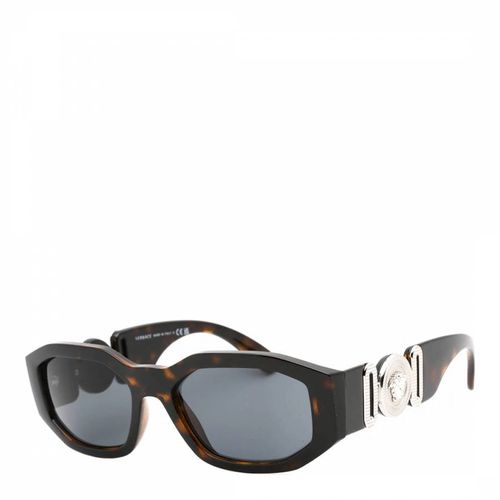 Men's Brown Versace Sunglasses 54mm - Versace - Modalova