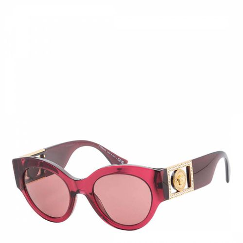 Women's Red Versace Sunglasses 52mm - Versace - Modalova