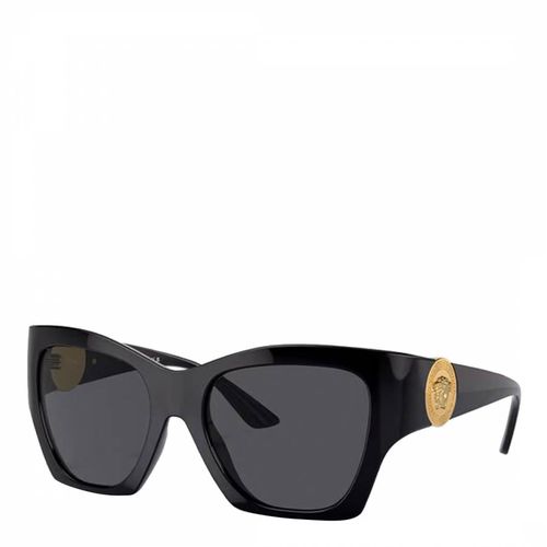 Women's Black Sunglasses 55mm - Versace - Modalova