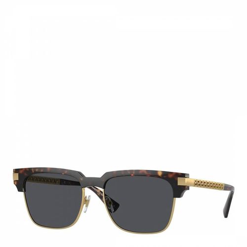 Men's Brown Versace Sunglasses 55mm - Versace - Modalova