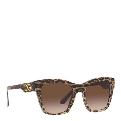 Women's Brown Dolce & Gabanna Sunglasses 53mm - Dolce & Gabbana - Modalova