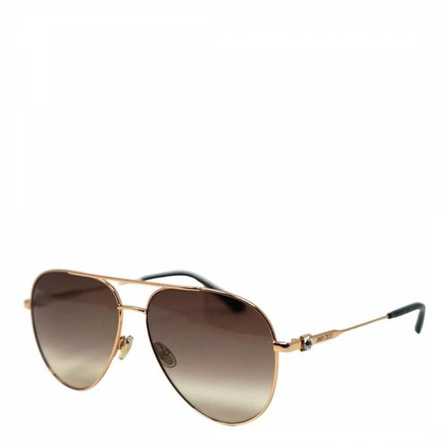 Women's Brown Sunglasses 60mm - Jimmy Choo - Modalova