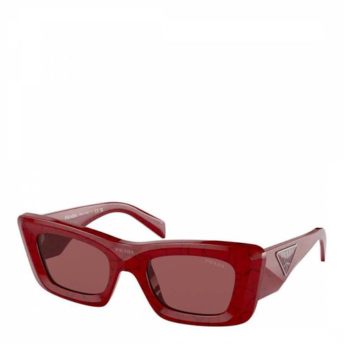 Women's Red Prada Sunglasses 50mm - Prada - Modalova