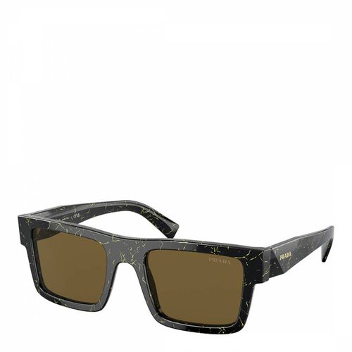 Men's Brown Prada Sunglasses 52mm - Prada - Modalova