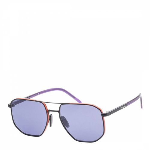 Men's Purple Prada Sunglasses 57mm - Prada - Modalova