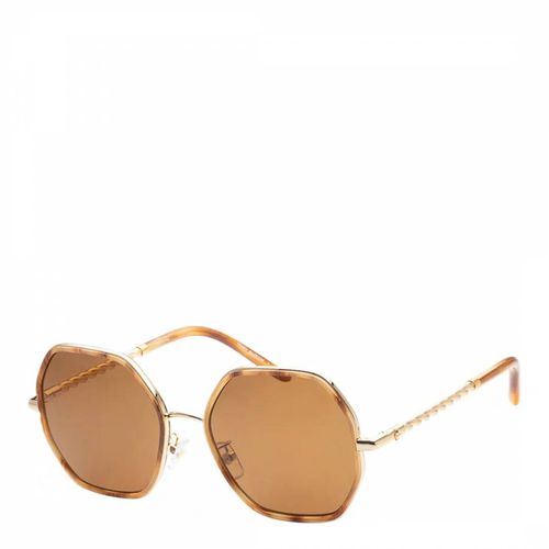 Women's Brown Sunglasses 55mm - Tory Burch - Modalova