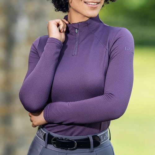 Purple Alice Quarter Zip Midlayer - LeMieux - Modalova