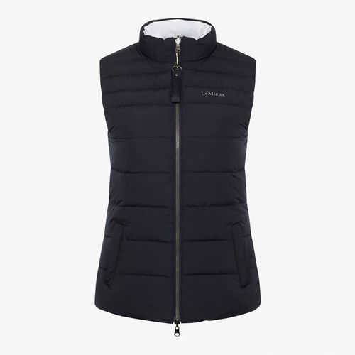 Navy/White Lucille Reversible Gilet - LeMieux - Modalova