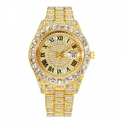 K Gold Embellished Watch - Stephen Oliver - Modalova