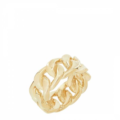 Gold Thick Chain Ring - Rosie Fortescue Jewellery - Modalova
