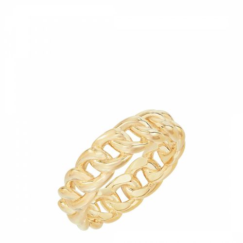 Gold Thin Chain Ring - Rosie Fortescue Jewellery - Modalova