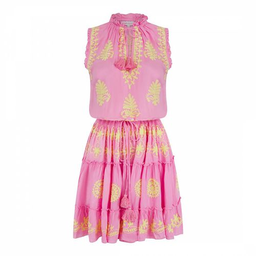 Pink Celon Mini Dress - Pranella - Modalova