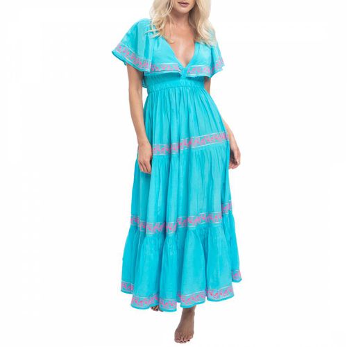 Blue Tilly Maxi Dress - Pranella - Modalova