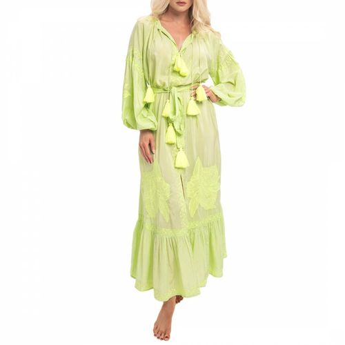 Green Taffi Maxi Dress - Pranella - Modalova