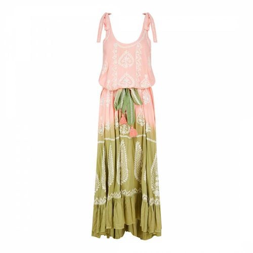 And Green Ombre Atzaro Maxi Dress - Pranella - Modalova