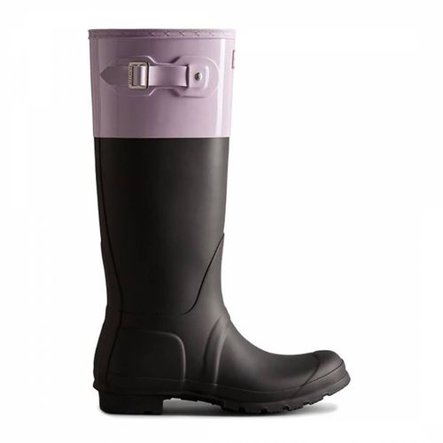 Women's /Mauve Tall Colour Block Boot - Hunter - Modalova