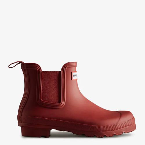 Women's Red Original Chelsea Boot - Hunter - Modalova