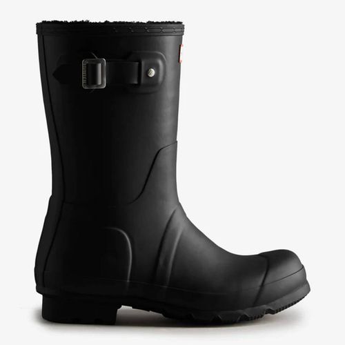 Men's Black Insulated Short Boot - Hunter - Modalova