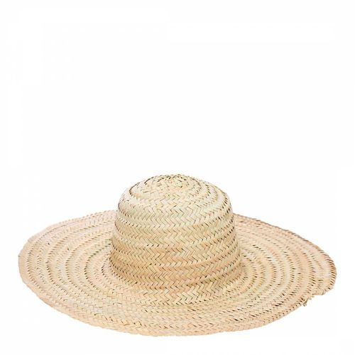 Plain Straw Hat - Laycuna London - Modalova