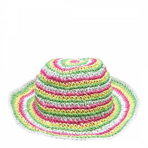 Multi Straw Bucket Hat - Laycuna London - Modalova