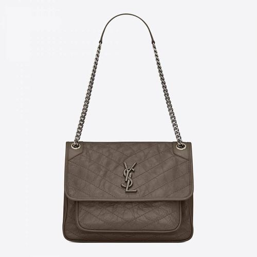 Vintage Leather YSL Nikki In Medium - Saint Laurent - Modalova