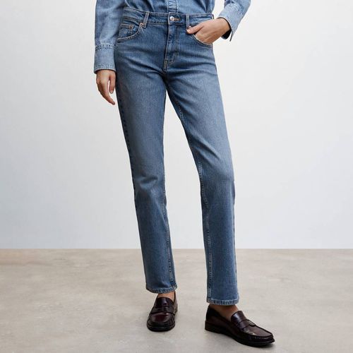 Medium Medium-Comfort Straight Jeans - Mango - Modalova