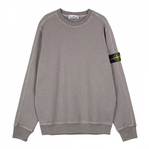 Dove Grey Crew Neck Sweatshirt - Stone Island - Modalova