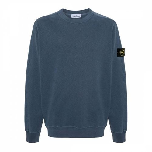 Mid Crew Neck Cotton Sweatshirt - Stone Island - Modalova