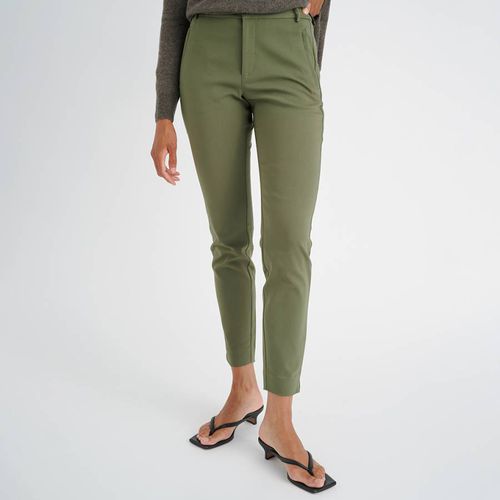 Khaki Slim Trousers - Inwear - Modalova