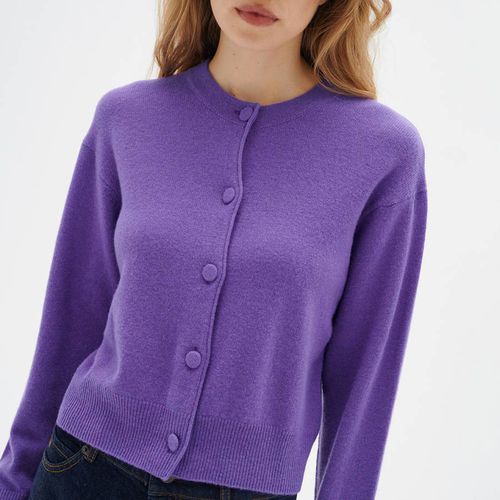 Purple Button Cardigan - Inwear - Modalova