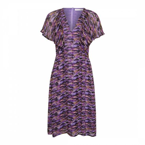 Purple Printed Midi Dress - Inwear - Modalova