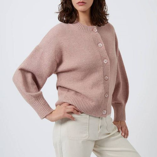 Pink Summer Fluffy Knitted Cardigan - Great Plains - Modalova