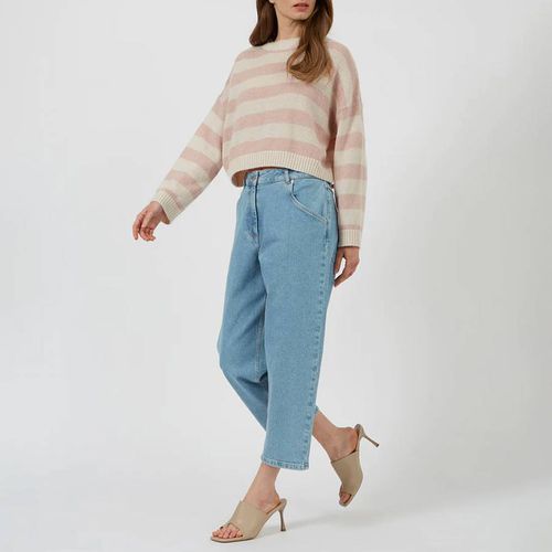Pink Summer Stripe Knitted Jumper - Great Plains - Modalova