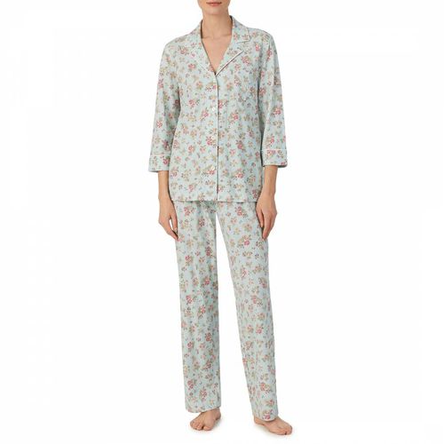 Sage Floral Long Pyjama Set - Lauren Ralph Lauren - Modalova
