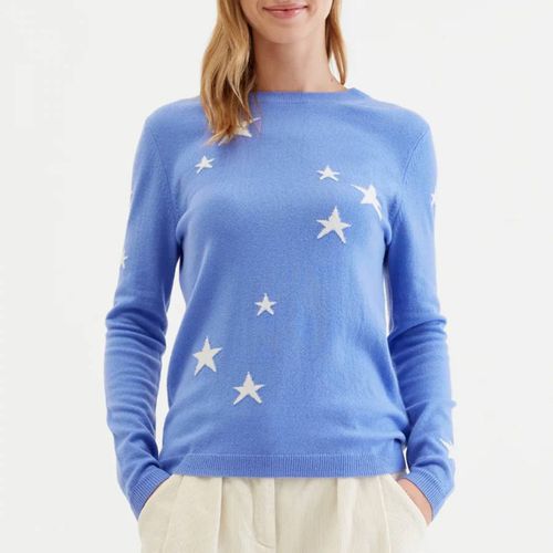 Blue Star Wool Blend Sweater - Chinti and Parker - Modalova