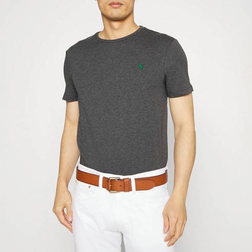 Charcoal Cotton T-Shirt - Polo Ralph Lauren - Modalova