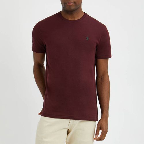 Dark Red Cotton T-Shirt - Polo Ralph Lauren - Modalova