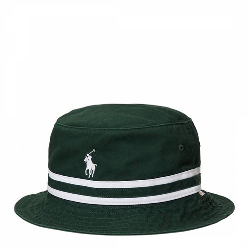 Green Loft Cotton Bucket Hat - Polo Ralph Lauren - Modalova